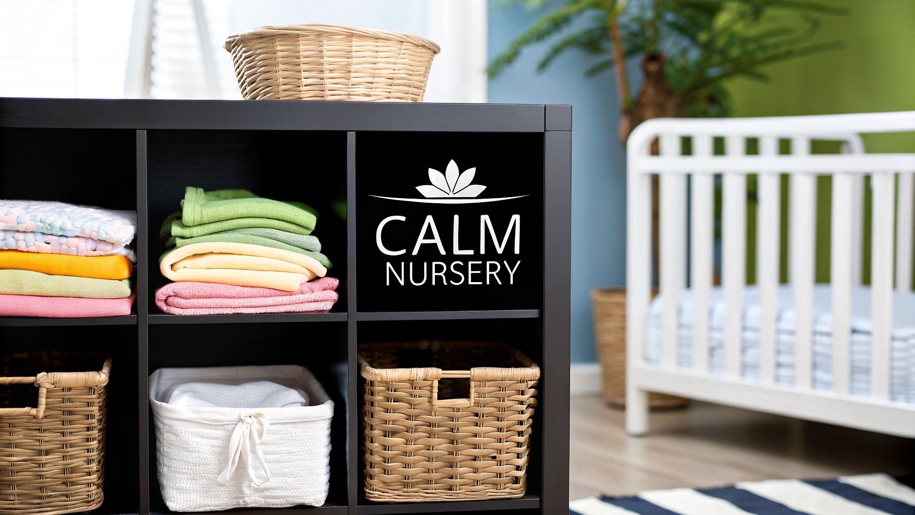 7 Genius Baby Nursery Organization Ideas for a Calm Space - hiccapop