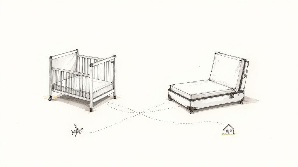 Your Guide to Portable Full Size Cribs: Safety, Sanity, and Sound Slee ...