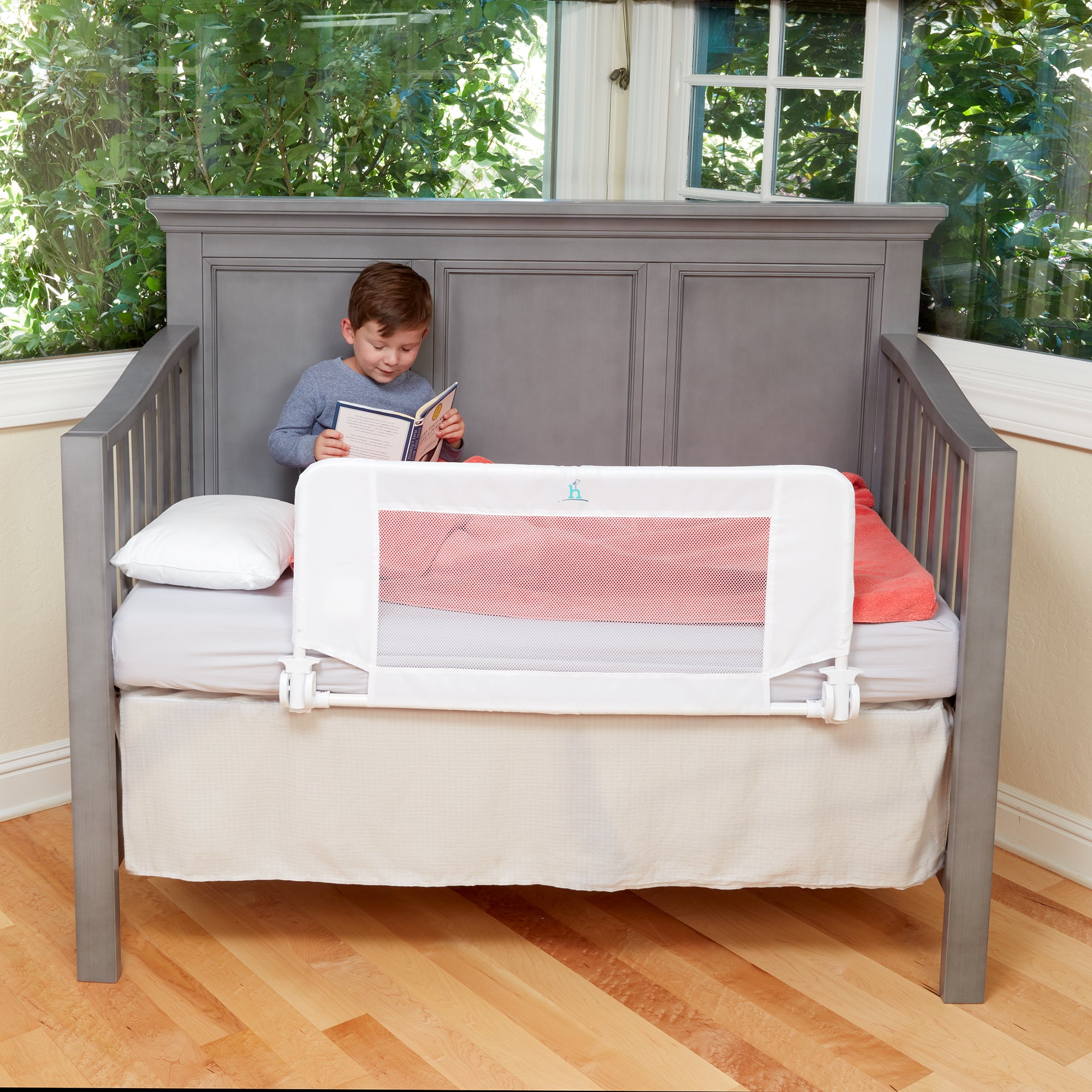 summer infant crib rail Convertible Crib Rail for Toddlers, White