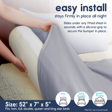 Load image into Gallery viewer, Foam Bed Bumper for Toddlers
