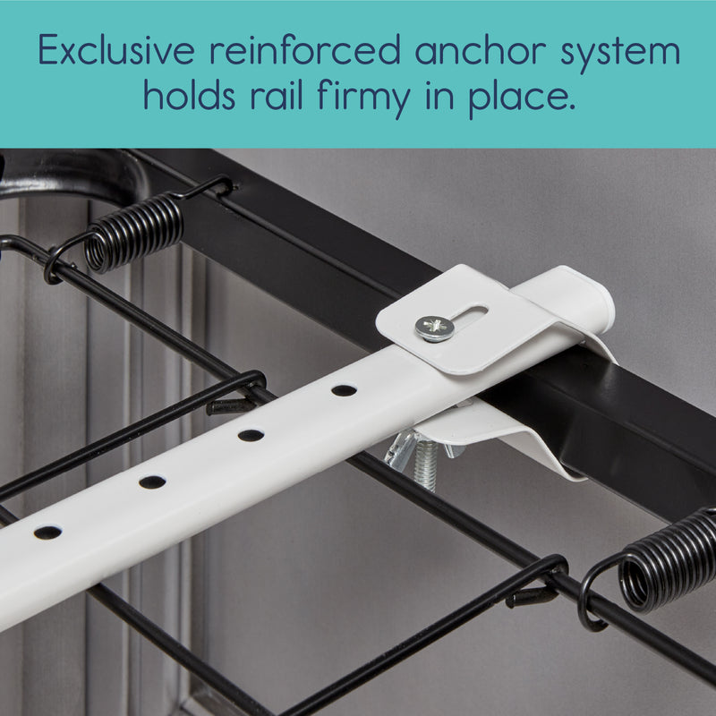 Convertible Crib Rail for Toddlers hiccapop