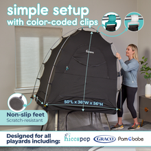 Load image into Gallery viewer, DayDreamer® Blackout Tent for Pack &#39;n Play

