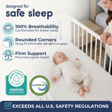 Load image into Gallery viewer, Dual-Sided Foam Crib Mattress
