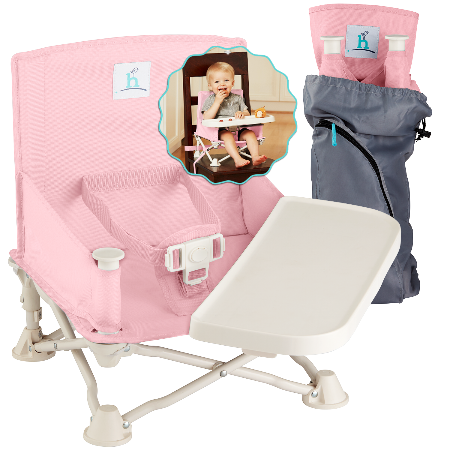 OmniBoost Travel Booster Seat | Hiccapop - hiccapop