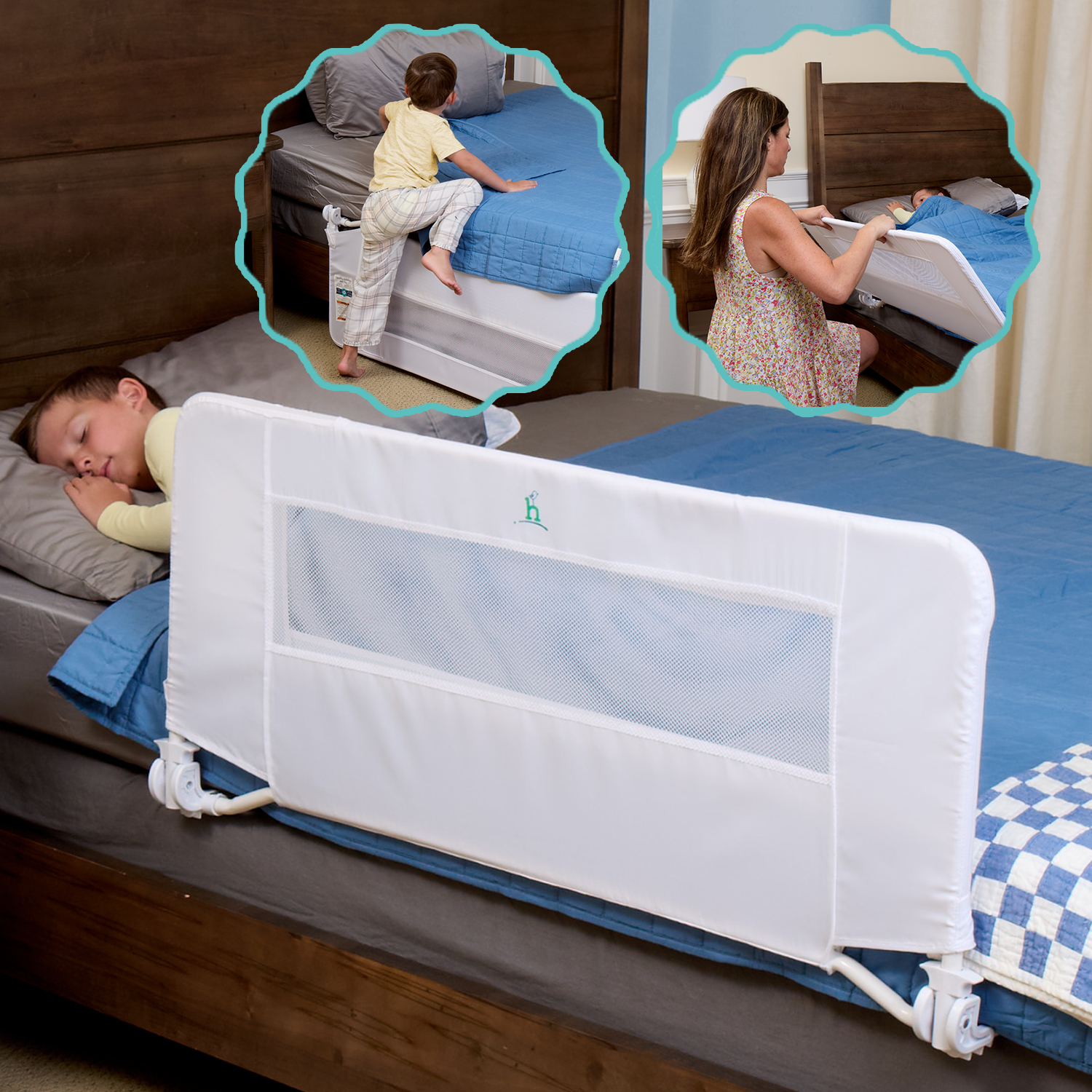 Heavy Duty Bed Rail for All Ages hiccapop - Main Image