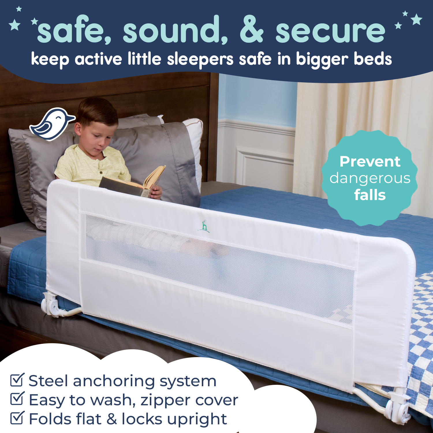 Amazon Large Bed Guard Infans Vertical Lifting Bed Rails For