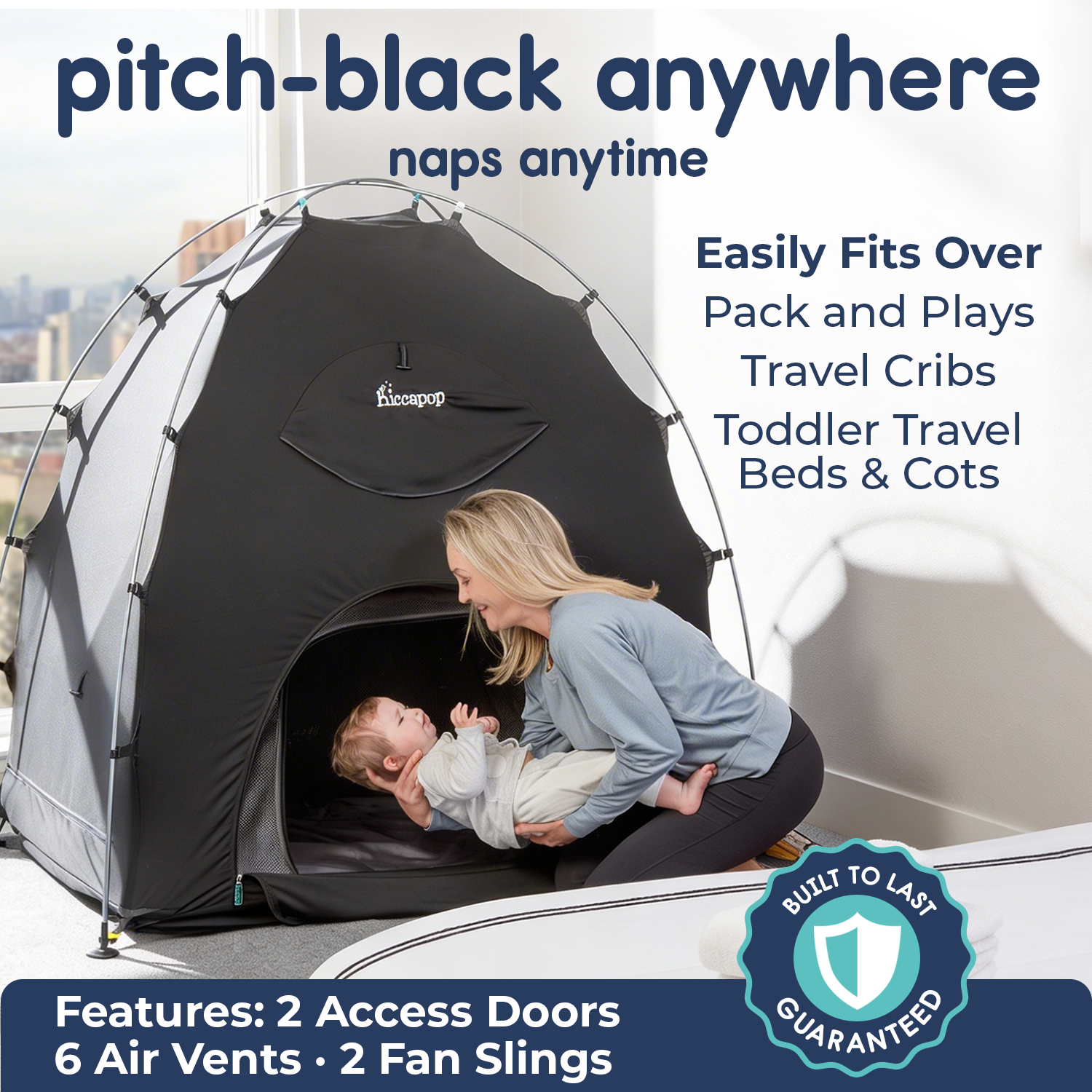 DayDreamer Blackout Tent for Pack 'n Play