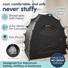 Load image into Gallery viewer, DayDreamer Blackout Tent for Pack 'n Play
