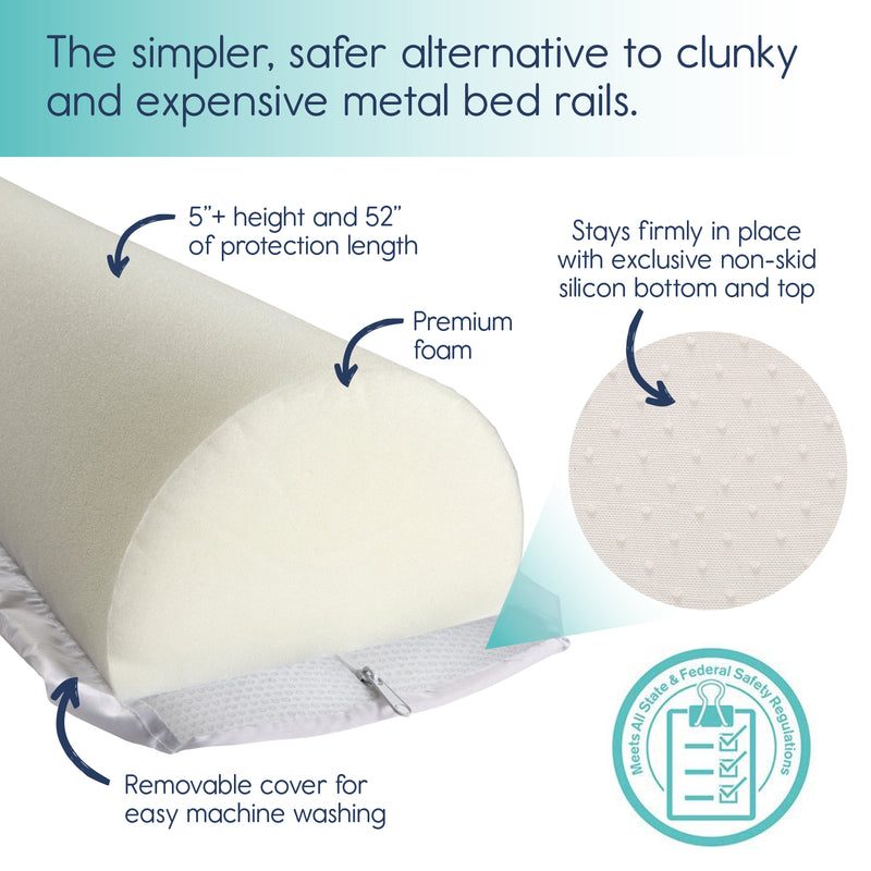 Foam Bed Bumper for Toddlers hiccapop hiccapop