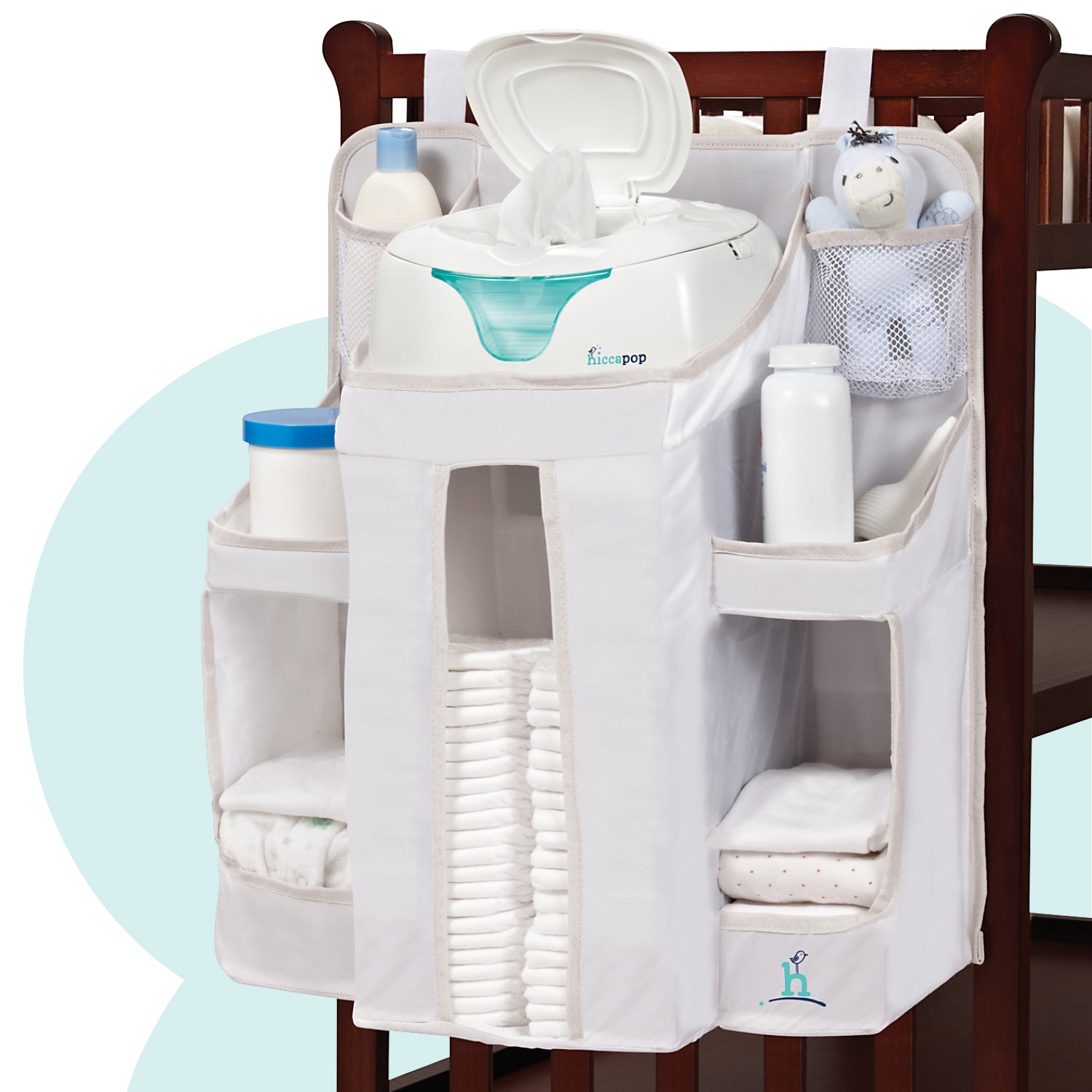 Nursery Organizer and Diaper Caddy Hiccapop hiccapop