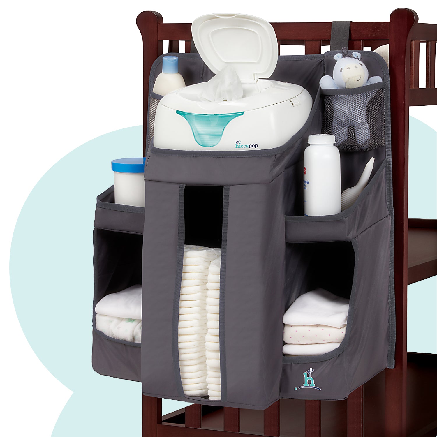XL Baby Diaper Caddy Organizer - Heavy Duty Portable Diaper Storage  Organizer - Baby Organizer for Nursery, Changing