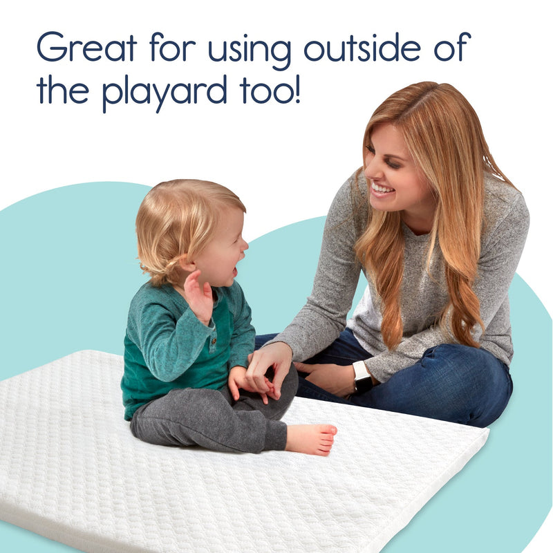 Load image into Gallery viewer, Pack &#39;n Play Playpen Pad for (38&quot;x26&quot;) Portable Playpen with Carry Bag
