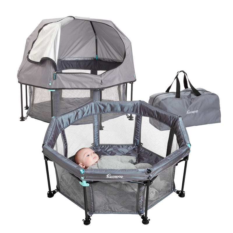 Load image into Gallery viewer, MiniPod Travel Baby Bed and Dome for On-the-Go
